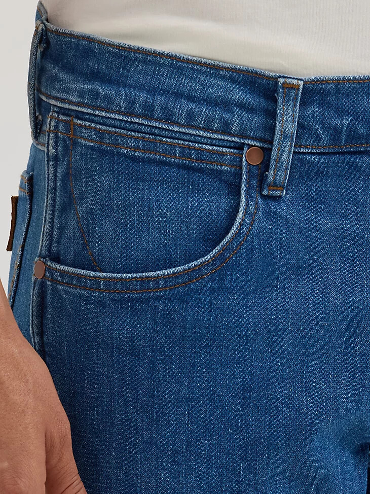jean bootcut homme délavage cowboy clair