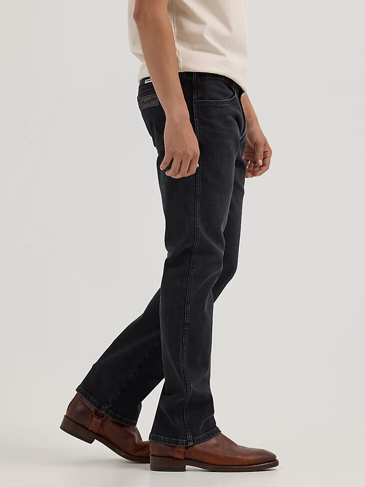 jean bootcut pour homme night fever noir