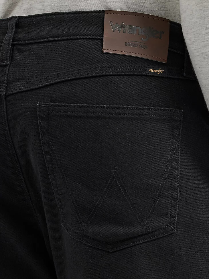 pantalon en sergé peak comfort george noir pour homme