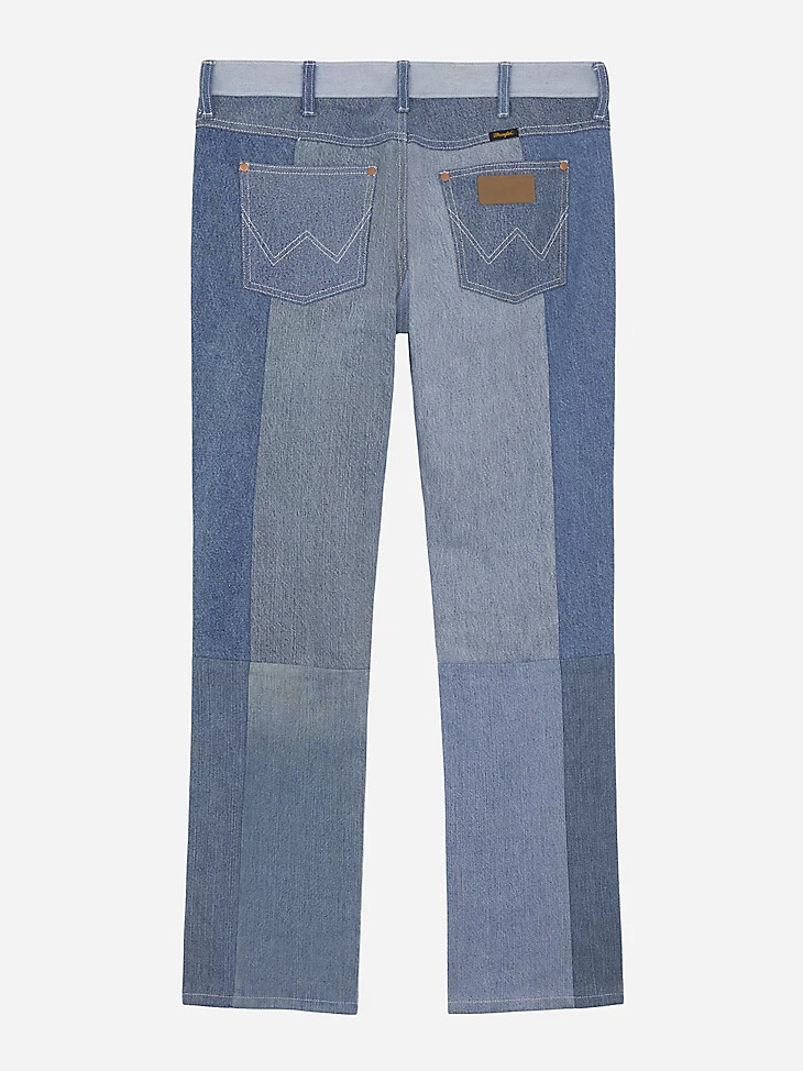 jean droit wrangler x beyond retro délavage clair