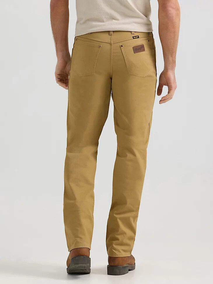 jean en toile coupe cowboy à performance premium robuste et confortable couleur kelp