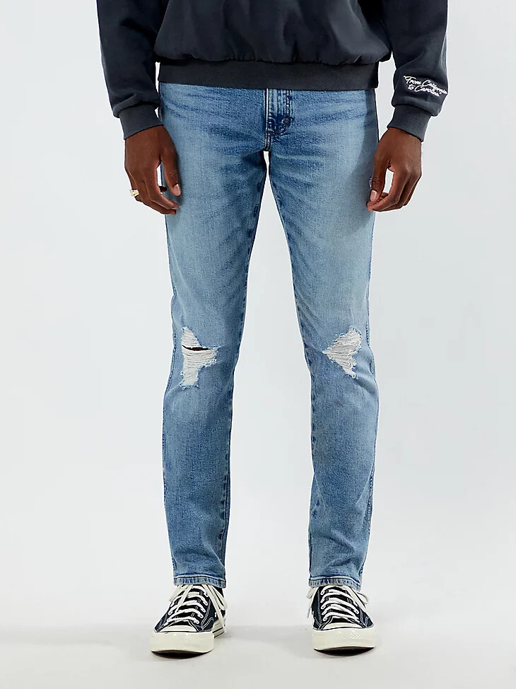 jean droit slim pour homme wrangler x pacsun