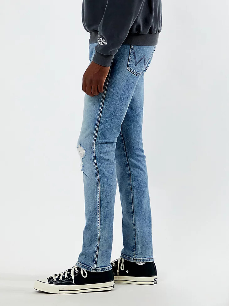 jean droit slim pour homme wrangler x pacsun