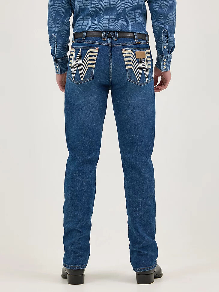 jean wrangler x whataburger slim straight leg retro rodeo dust dade