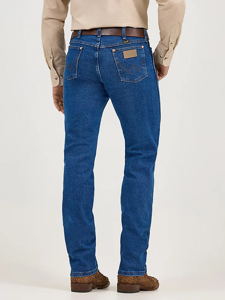 jean wrangler cowboy cut original fit active flex stonewash
