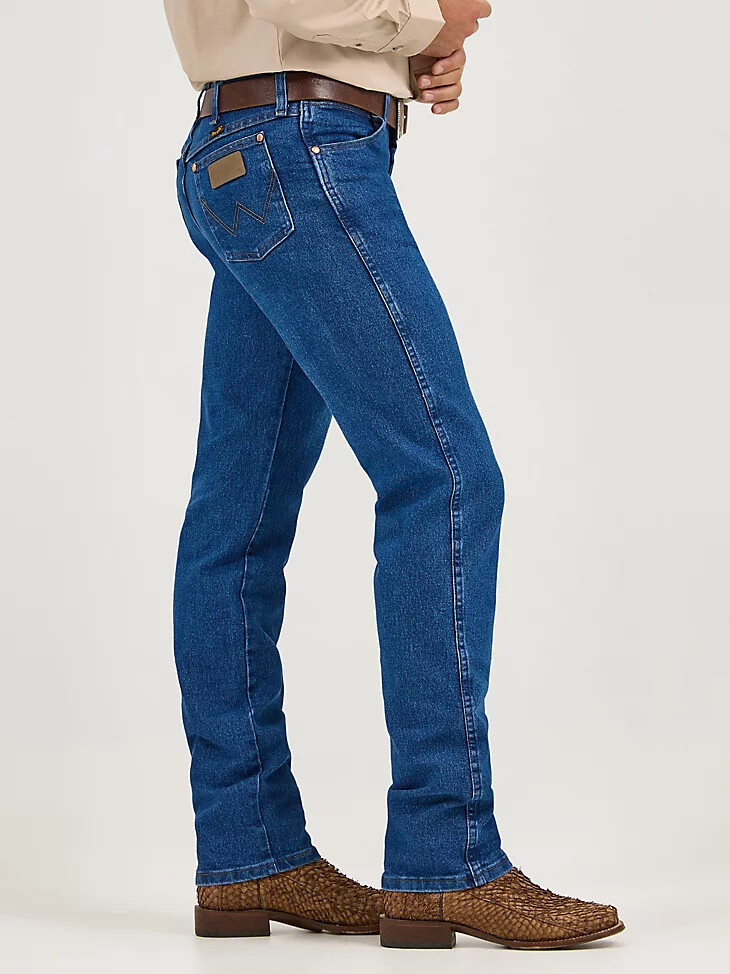 jean wrangler cowboy cut original fit active flex stonewash