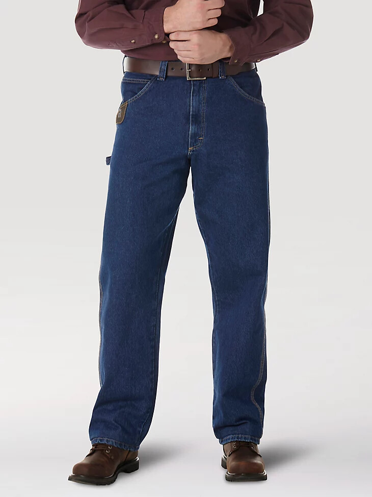 jean wrangler riggs workwear work horse coupe décontractée indigo antique