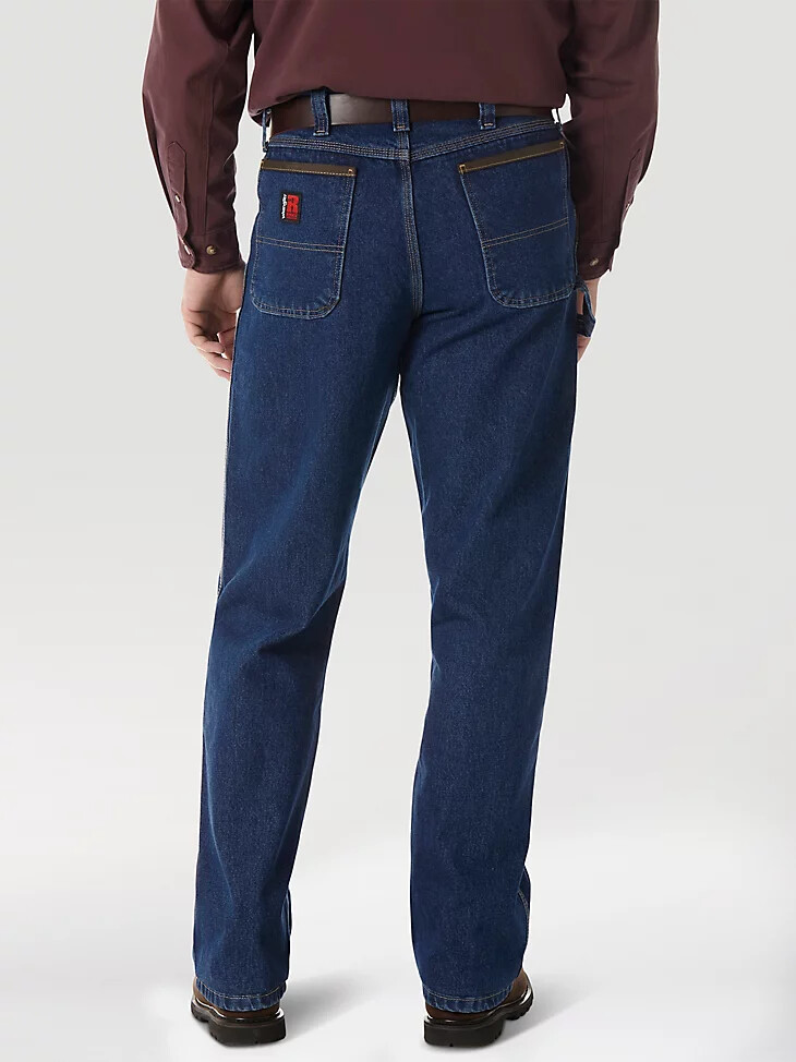 jean wrangler riggs workwear work horse coupe décontractée indigo antique