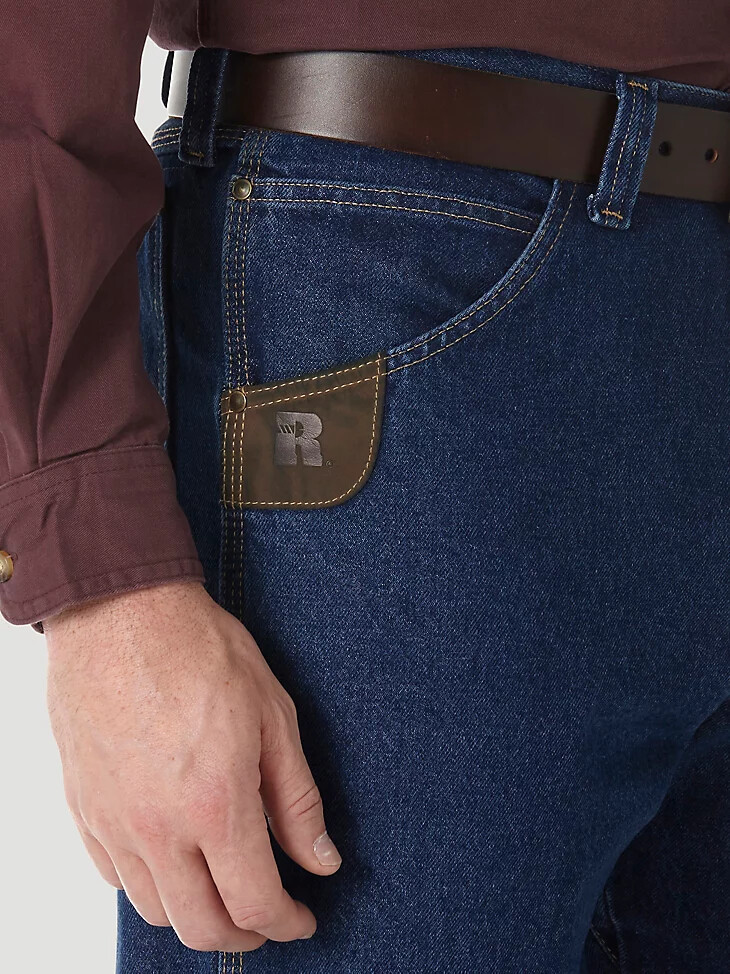 jean wrangler riggs workwear work horse coupe décontractée indigo antique