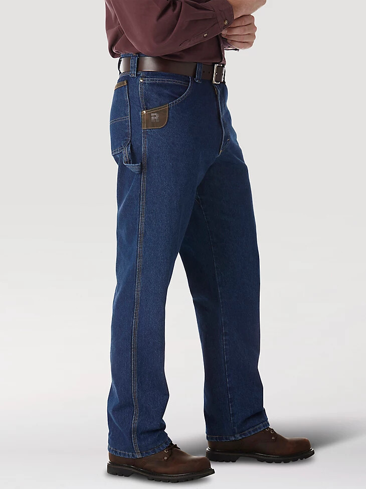 jean wrangler riggs workwear work horse coupe décontractée indigo antique