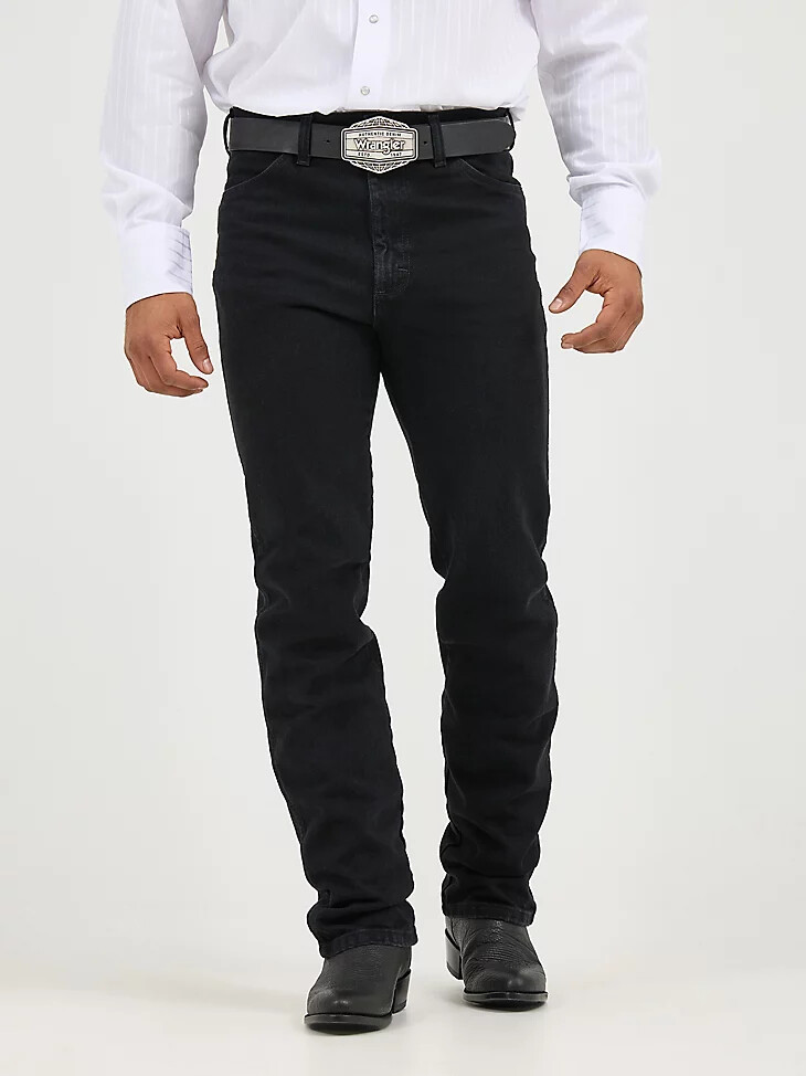 jean noir cowboy cut silver edition coupe slim
