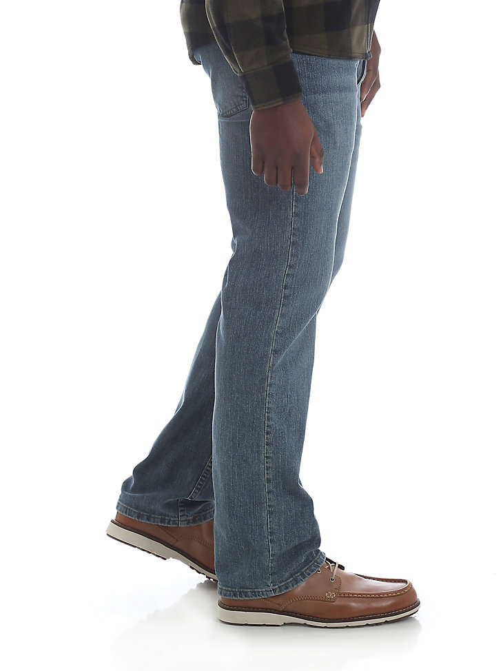jean wrangler five star premium denim flex for comfort coupe droite couleur tombstone