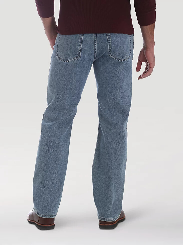 jean wrangler five star premium performance series coupe classique délavage clair
