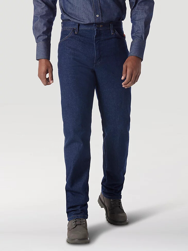 jean wrangler fr ignifugé coupe originale prélavé