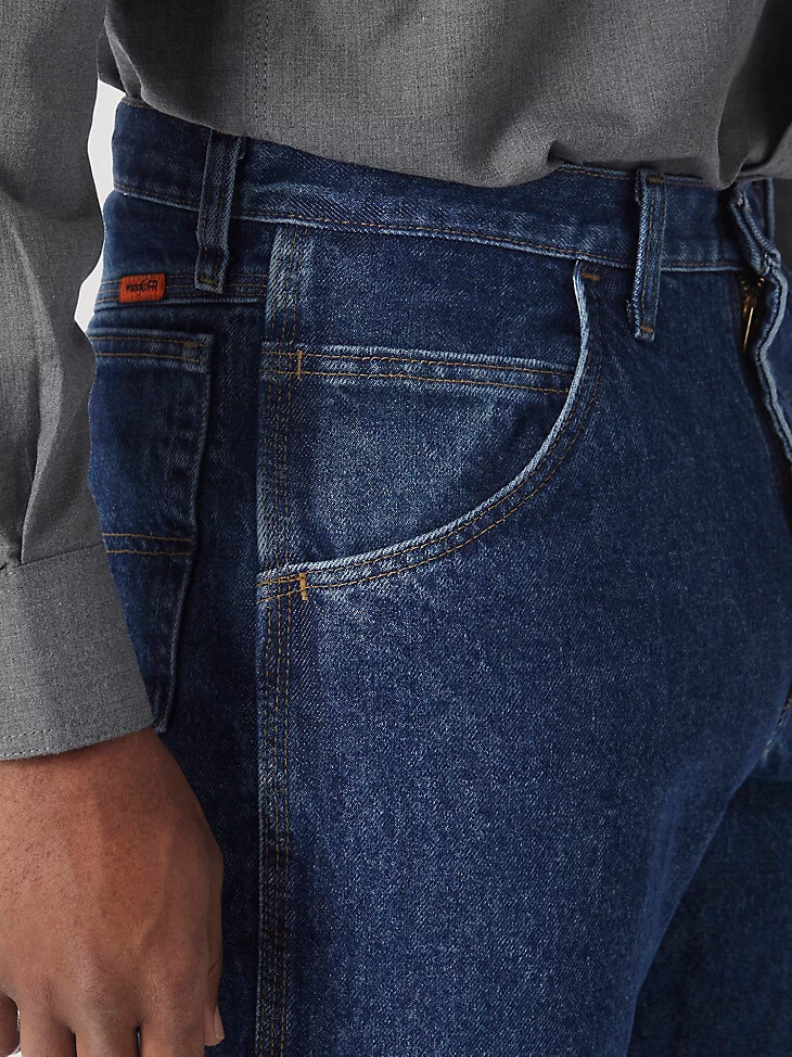 jean wrangler fr riggs coupe décontractée ignifugé
