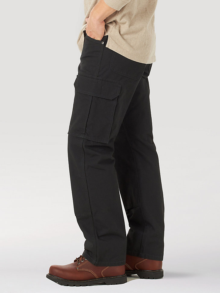 pantalon cargo wrangler workwear noir
