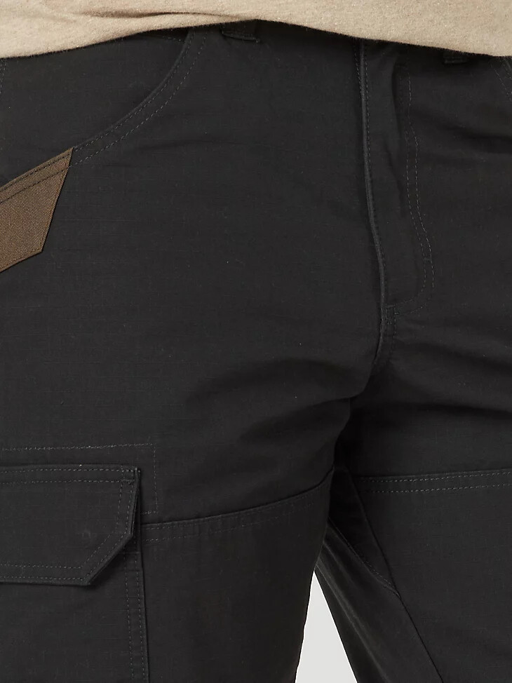 pantalon cargo wrangler workwear noir
