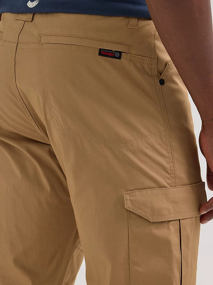 pantalon cargo wrangler atg range pour homme couleur kelp