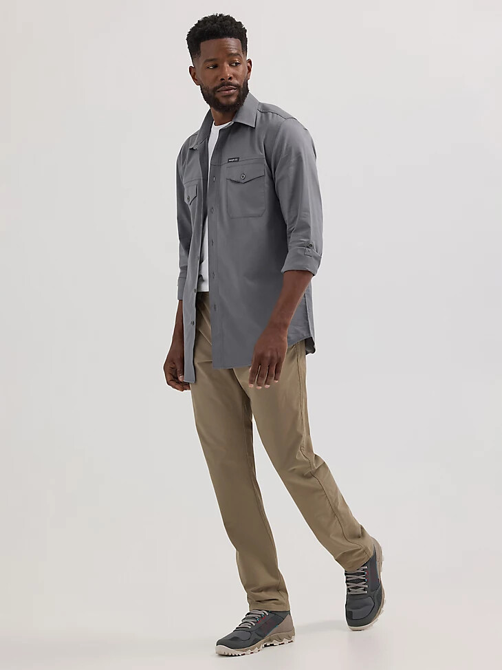 pantalon chino dextérieur pour homme couleur bringé