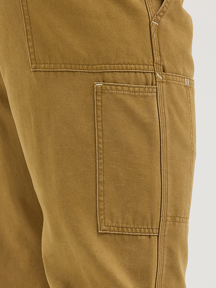 pantalon utilitaire coupe décontractée pour homme couleur or mat