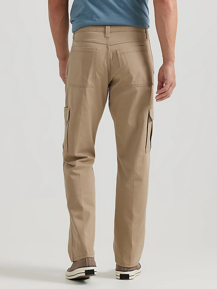 pantalon cargo wrangler legacy en sergé grainé