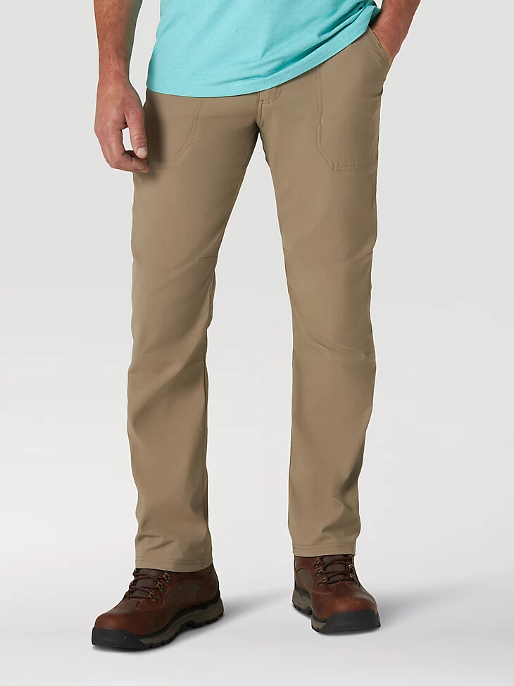 pantalon de randonnée wrangler atg pour homme westside trail couleur fallen rock