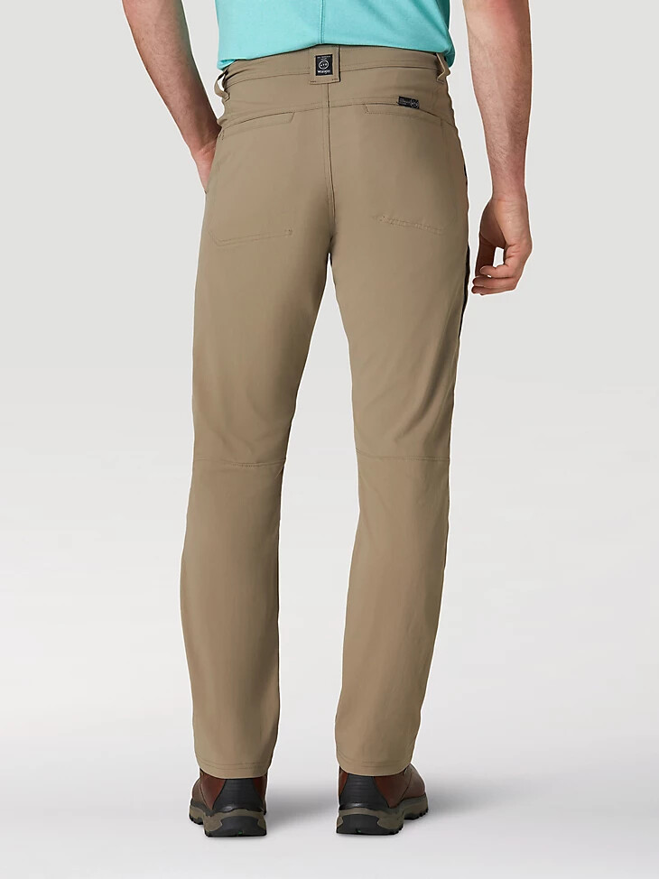 pantalon de randonnée wrangler atg pour homme westside trail couleur fallen rock