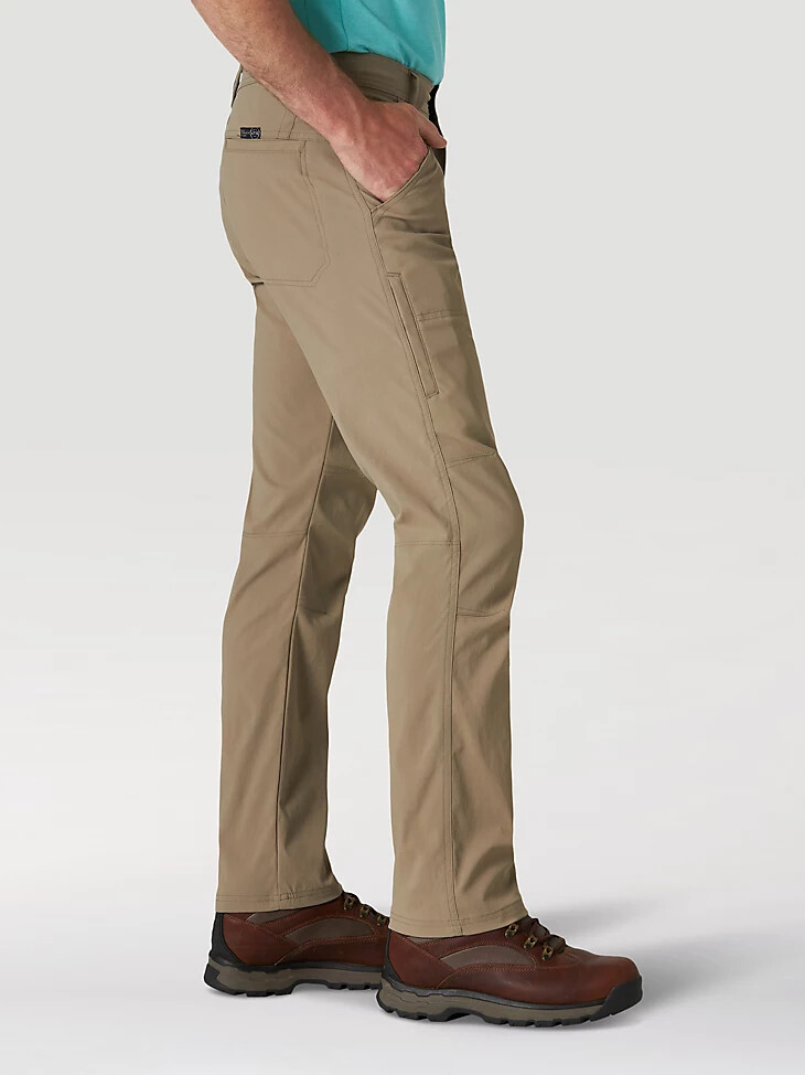 pantalon de randonnée wrangler atg pour homme westside trail couleur fallen rock