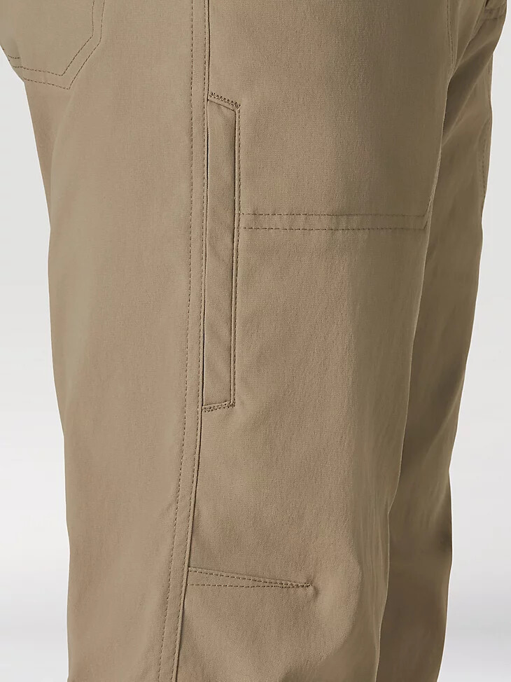 pantalon de randonnée wrangler atg pour homme westside trail couleur fallen rock