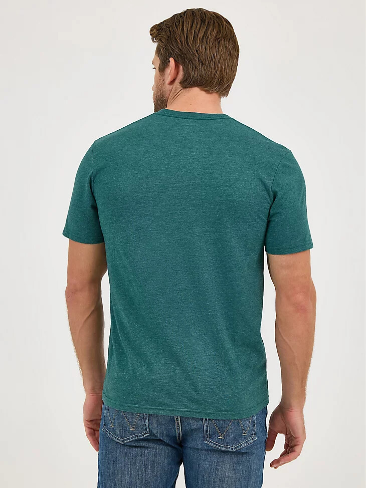 t-shirt graphique steerhead pour homme couleur mousse de mer