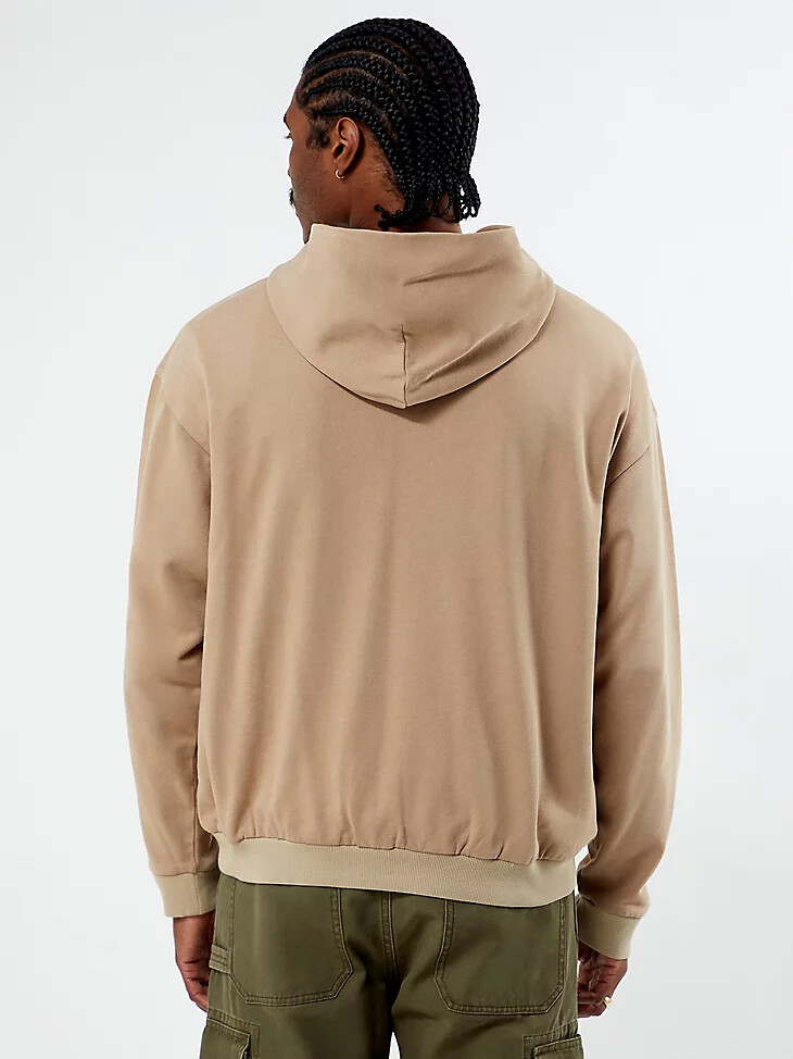 sweat à capuche graphique wrangler x pacsun pour homme couleur dune