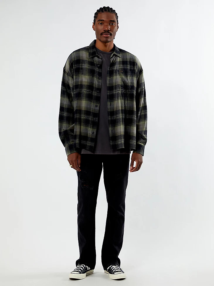 chemise en flanelle pour homme wrangler x pacsun deep depths