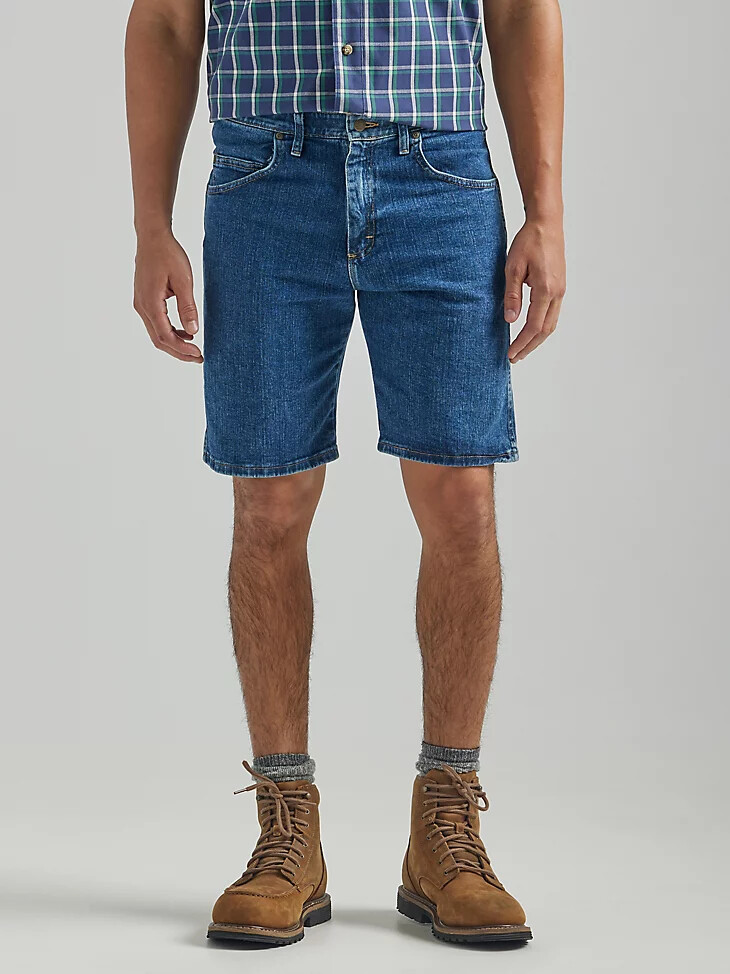 short wrangler rugged wear performance series coupe décontractée couleur moyenne