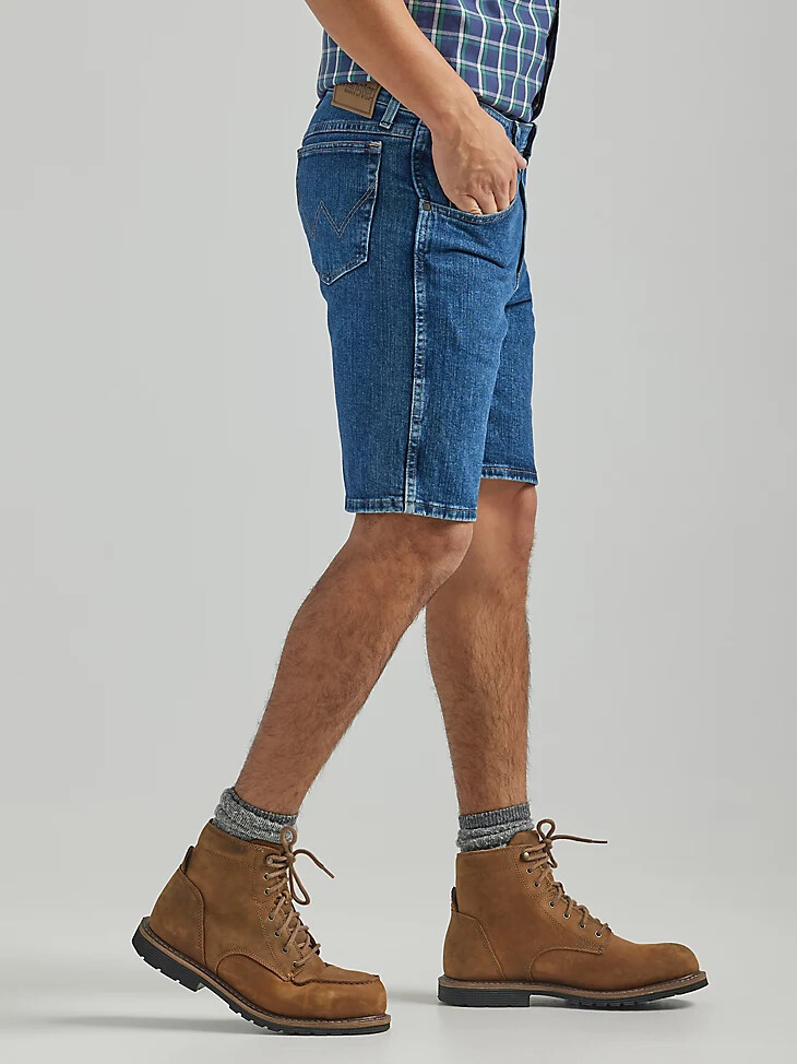 short wrangler rugged wear performance series coupe décontractée couleur moyenne
