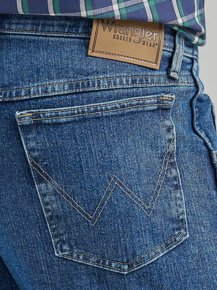 short wrangler rugged wear performance series coupe décontractée couleur moyenne