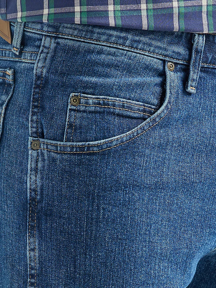 short wrangler rugged wear performance series coupe décontractée couleur moyenne
