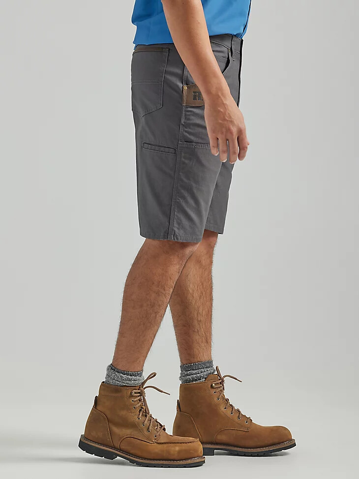 vêtements de travail wrangler riggs utility décontracté court gris à fines rayures