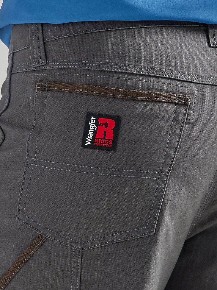 vêtements de travail wrangler riggs utility décontracté court gris à fines rayures