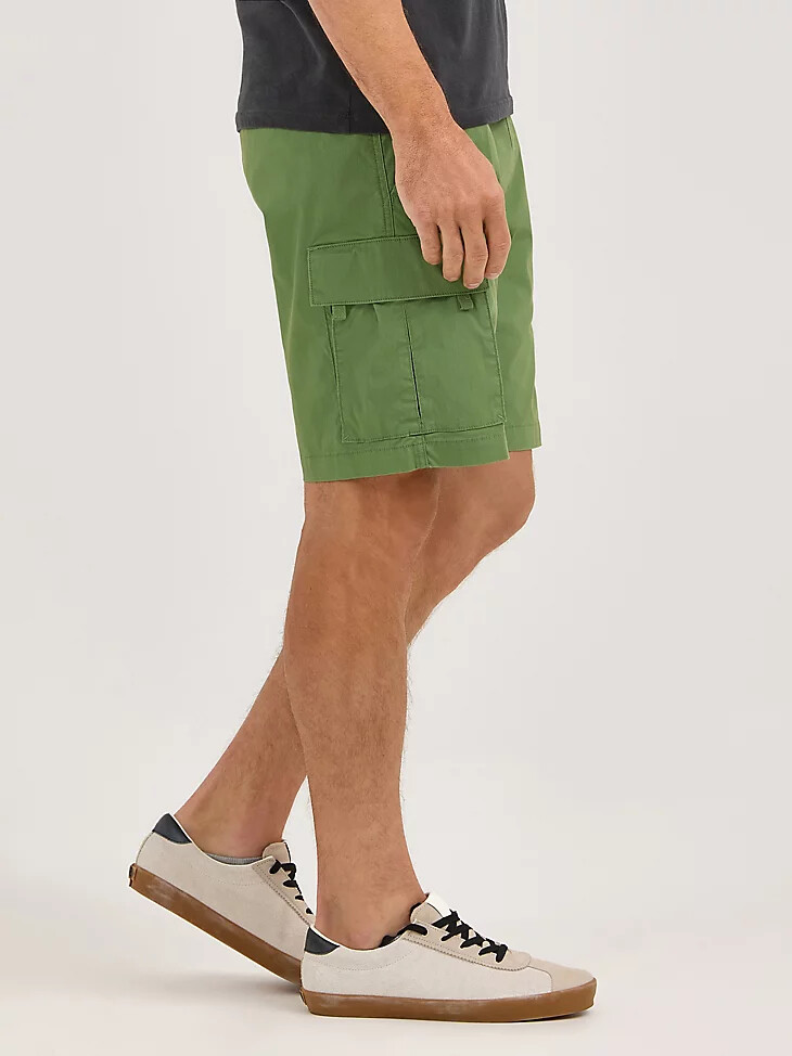 short cargo à enfiler pour homme couleur aneth