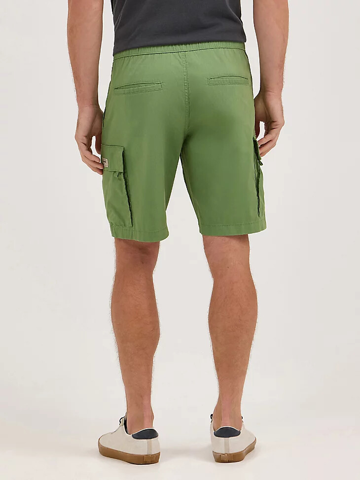 short cargo à enfiler pour homme couleur aneth