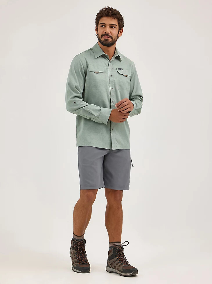 short utilitaire de terrain pour homme couleur pavot