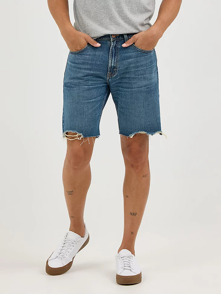 short en jean coupé pour homme oakes