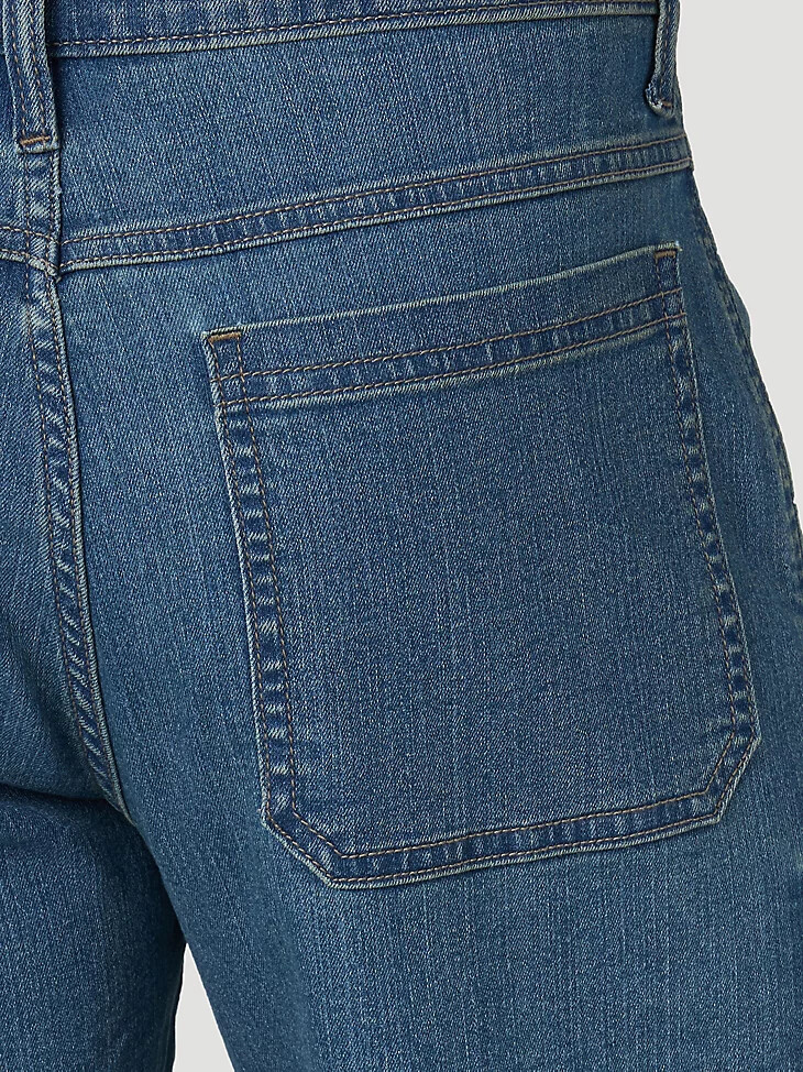short cargo en denim premium five star pour homme wrangler teinte moyenne